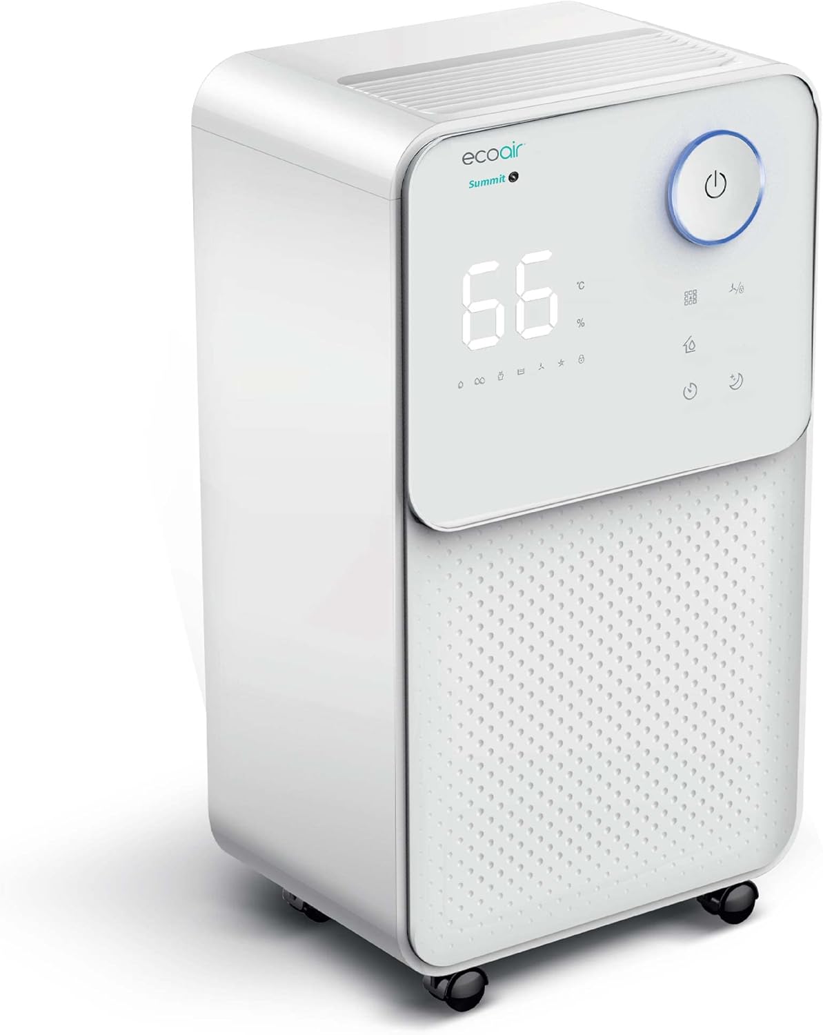 EcoAir Low Energy 12L dehumidifier ideal for flats and 1–2 bedroom homes