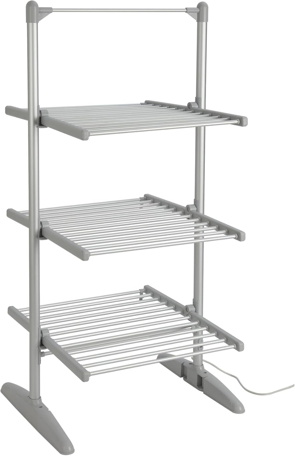 Rediffusion 3-Tier Heated Clothes Airer with 36 heated rails and 21m hanging space